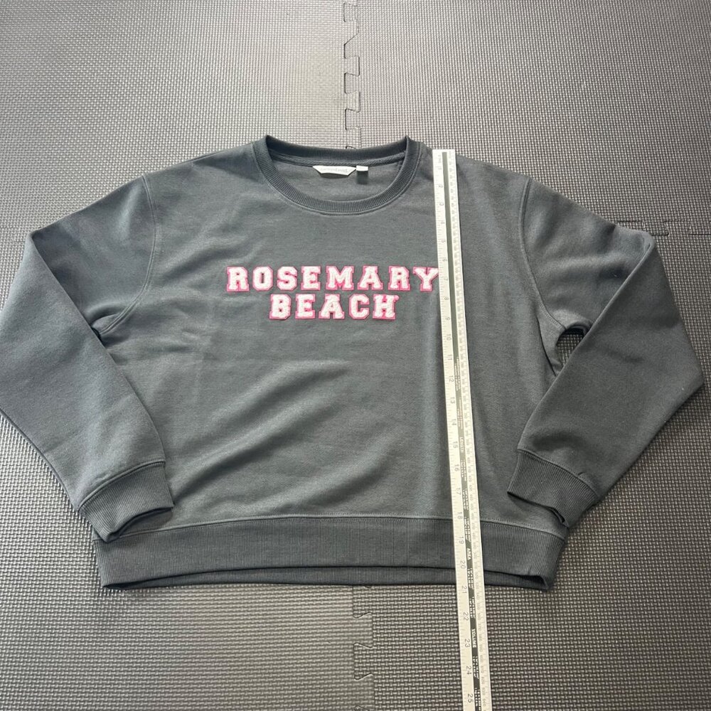 Camp David Rosemary Beach Gray Crewneck Sweatshirt S Casual Pullover - Picture 4 of 5